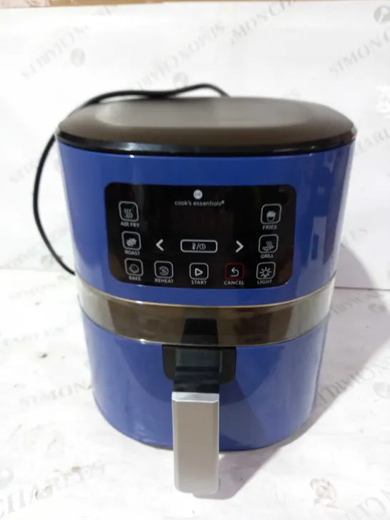 COOK'S ESSENTIALS 4.0L AIR FRYER - SAPPHIRE