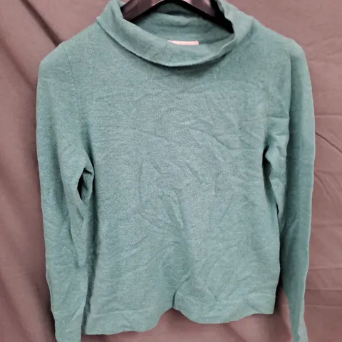 HOBBS LONDON LADIES JUMPER GREEN SIZE S