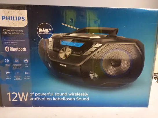 BOXED PHILIPS CD SOUNDMACHINE 12W 