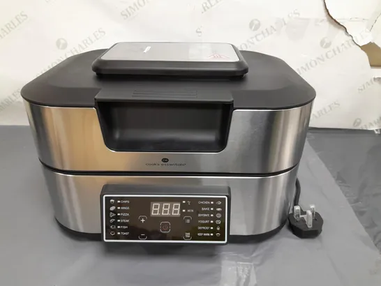 BOXED COOK'S ESSENTIALS GRILL & AIRFRYER 5.5L