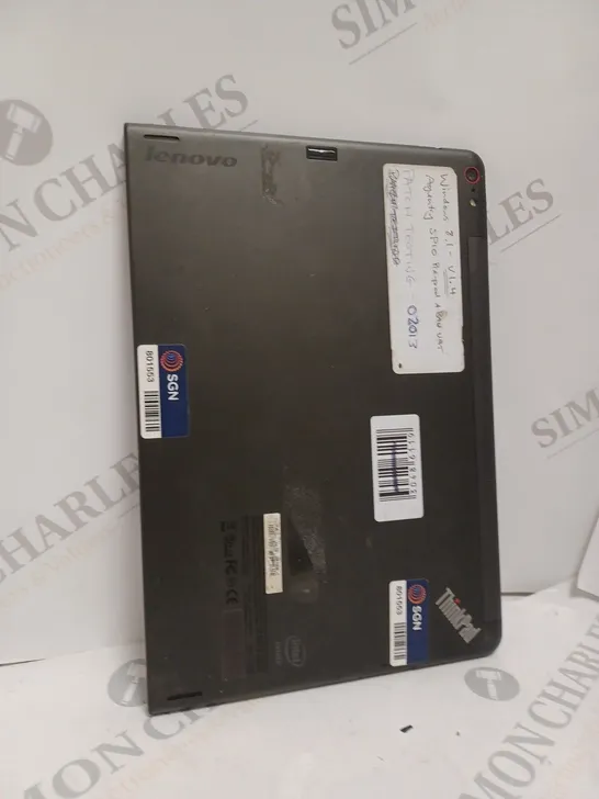 LENOVO THINKPAD TABLET IN BLACK 