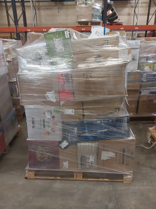 PALLET OF APPROXIMATELY 52 UNPROCESSED RAW RETURN HOUSEHOLD AND ELECTRICAL GOODS TO INCLUDE;