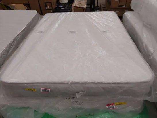 QUALITY BAGGED 4'6" DUAL LAYER 600 HYBRID MATTRESS 