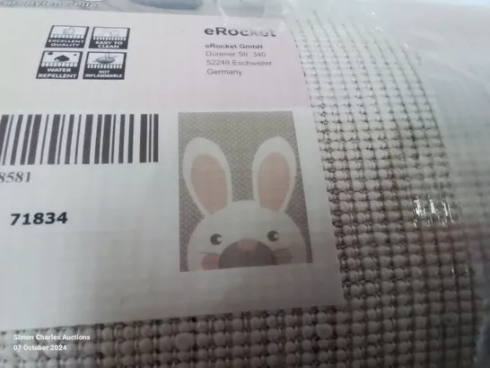 BRAND NEW PACO HOME 341 GREY 200X290CM BUNNY RUG