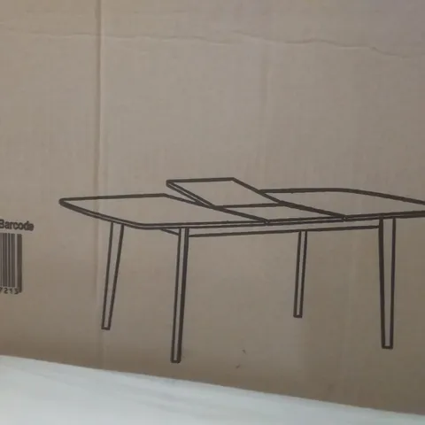 BOXED KENSINGTON EXTENDING TABLE IN WALNUT 