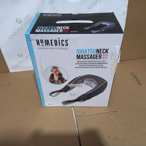 BOXED HOMEDICS SHIATSU NECK MASSAGER WITH HEAT NMS-255-EU