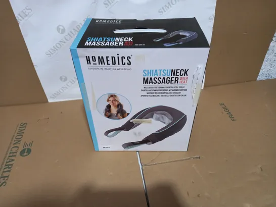 BOXED HOMEDICS SHIATSU NECK MASSAGER WITH HEAT NMS-255-EU