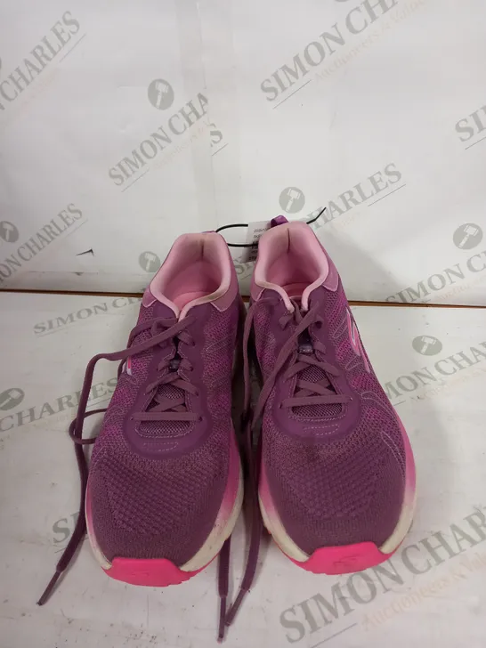 SKETCHERS MAX RUSH TRAINER - PURPLE SIZE 5 