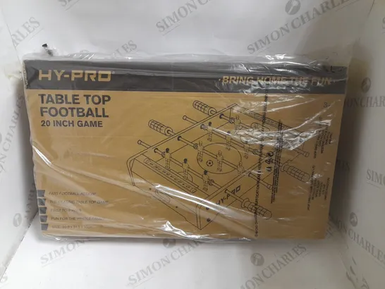 HY-PRO 20" TABLETOP FOOTBALL RRP £24.99