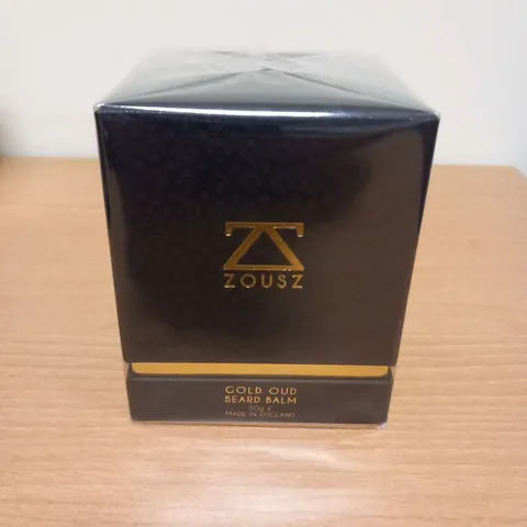 BOXED AND SEALED ZOUSZ GOLD OUD BEARD BALM 50G