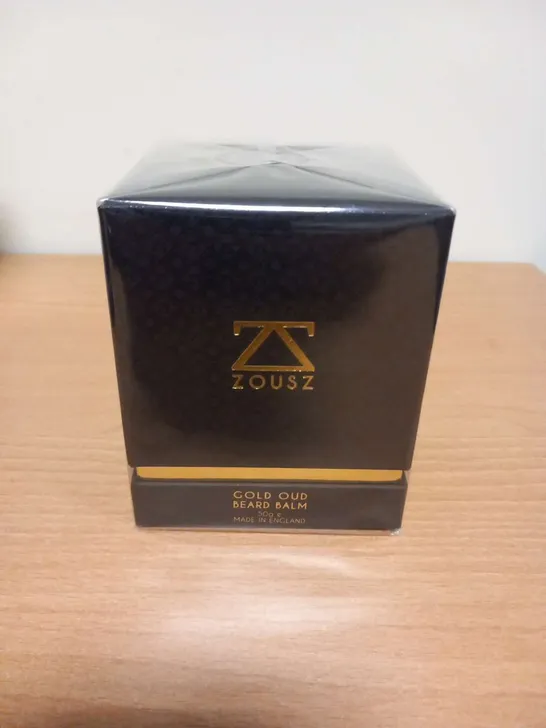 BOXED AND SEALED ZOUSZ GOLD OUD BEARD BALM 50G