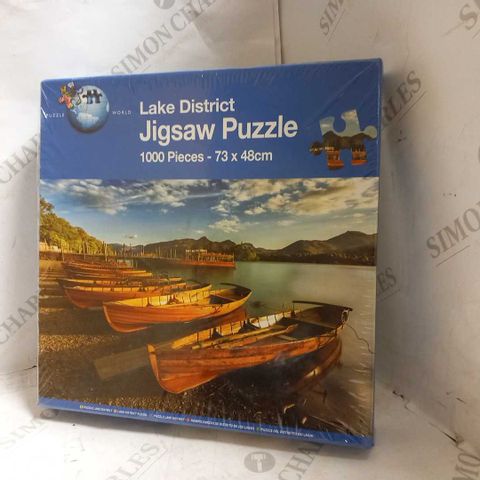 PUZZLE WORLD LAKE DISTRICT JIGSAW 1000 PIECES 73 X 48 CM