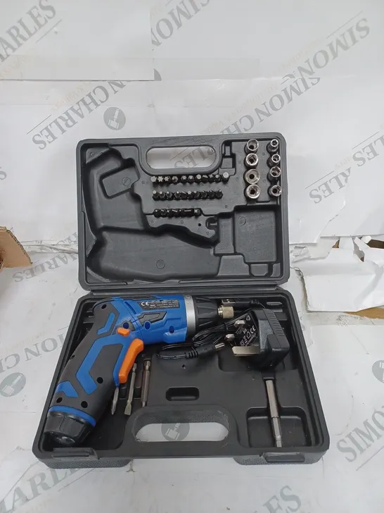 BOXED BUILDCRAFT TWIST HANDLE 3.6V SCREWDRIVER SET