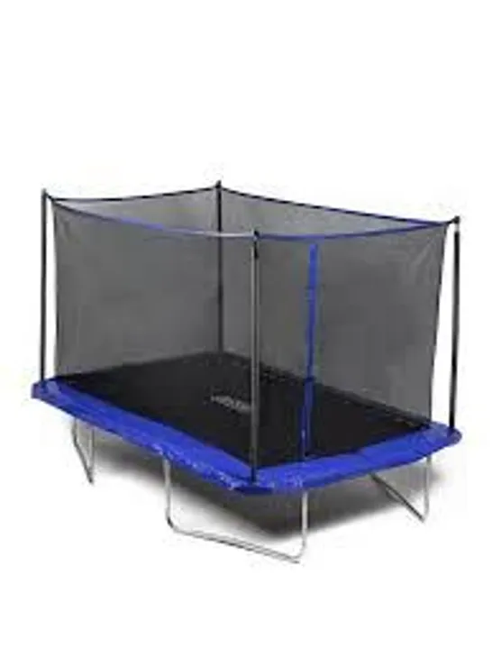 BOXED SPORTSPOWER 10' × 8' BOUNCE PRO RECTANGULAR TRAMPOLINE (BOX 2 OF 2 ONLY)