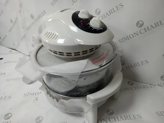 BOXED COOKSHOP HALOGEN OVEN IN WHITE