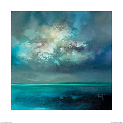 ISLE OF SKYE EMERGES BY SCOTT NAISMITH - PRINT IN PAPER