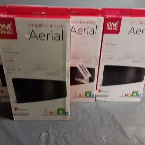 LOT OF 7 ONE FOR ALL AMPLIFIED INDOOR AERIALS