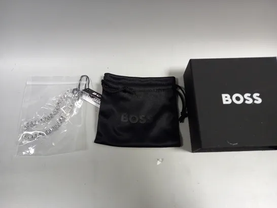 BOXED BOSS SILVER BRACELET 