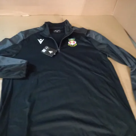 wrexham afc 1/4 zip top - 3xl