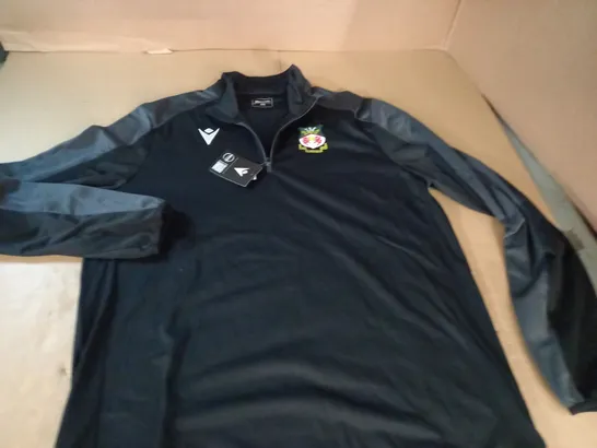 wrexham afc 1/4 zip top - 3xl