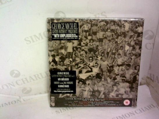 GEORGE MICHAEL - LISTEN WITHOUT PREJUDICE MTV UNPLUGGED SUPER DELUXE NEW CD