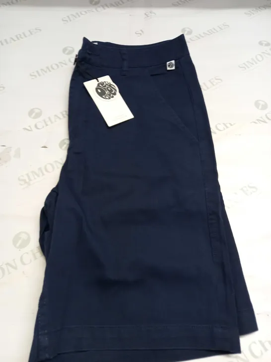 PRETTY GREEN NAVY CITY SHORTS SIZE 30