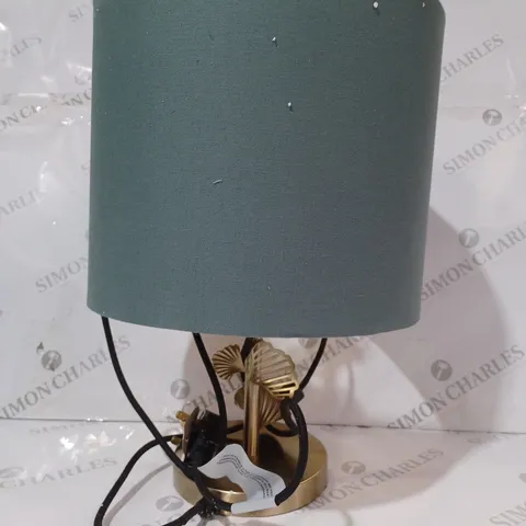 OUTLET ALISON CORK GINKGO LEAF TABLE LAMP