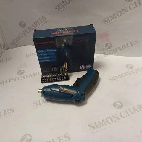 BOXED HANMATEK 3.6V LI-ION CORDLESS SCREWDRIVER