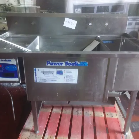 POWER SOAK COMMERCIAL WASHING STATION 