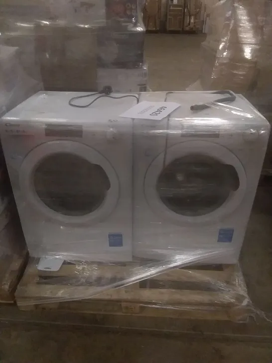 PALLET OF 2 CANDY SMART PRO FREESTANDING WASHING MACHINES - WHITE