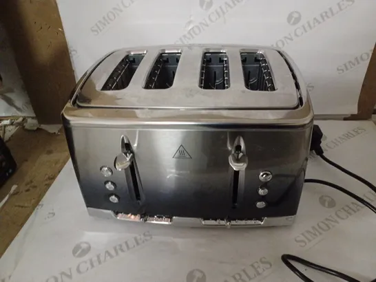 RUSSELL HOBBS 25141 STAINLESS STEEL FOUR SLICE TOASTER