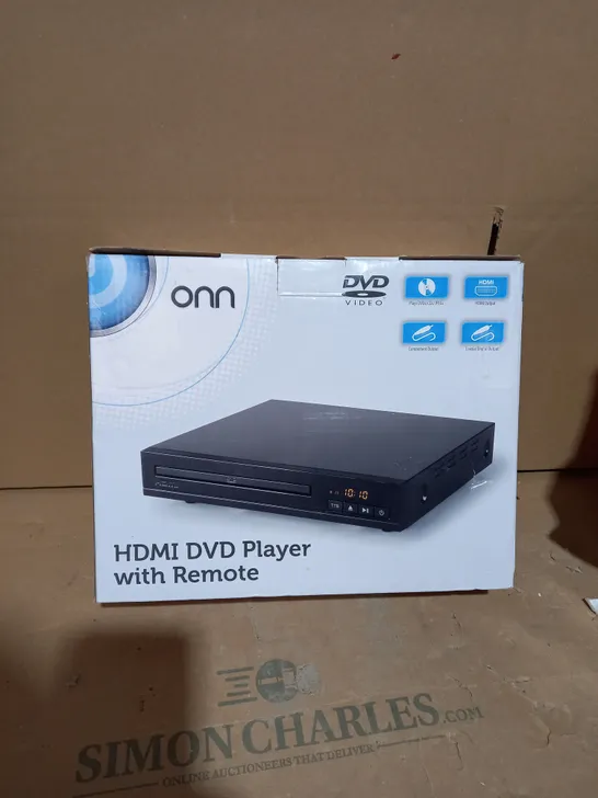 ONN HDMI DVD PLAYER WITH REMOTE