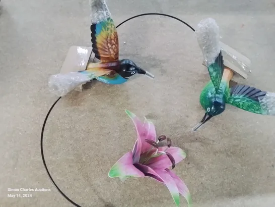 HOME2GARDEN HUMMINGBIRD WINDSPINNER