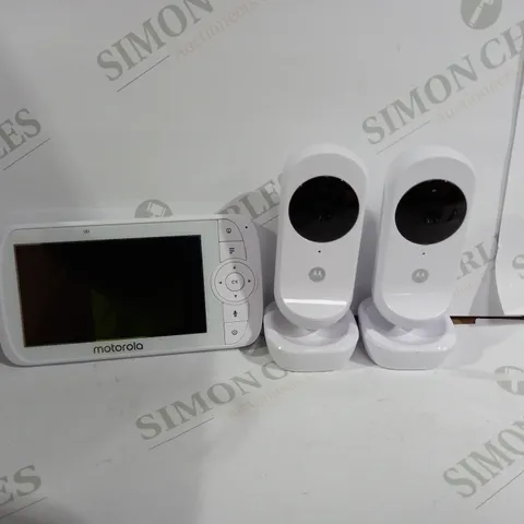 MOTOROLA BABY MONITOR WITH 2 CAMERAS