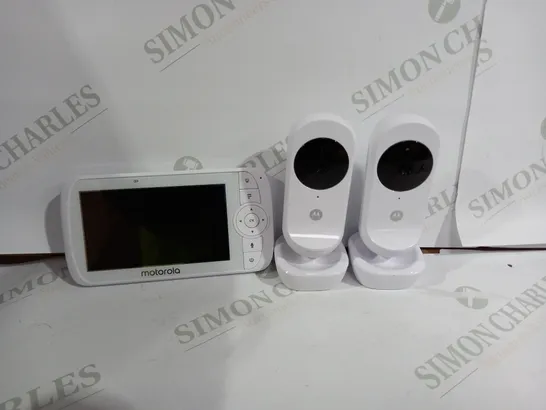 MOTOROLA BABY MONITOR WITH 2 CAMERAS