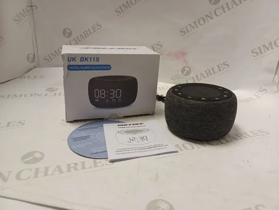 BOXED BUFFBEE DIGITAL ALARM CLOCK RADIO