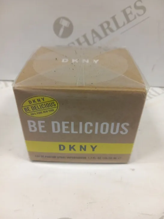 BOXED AND SEALED BE DELICIOUS DKNY EAU DE PARFUM 50ML