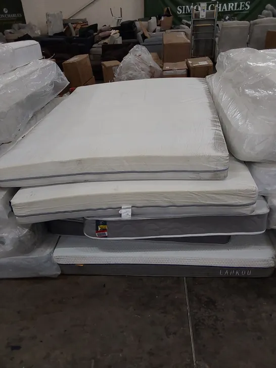 APPROX 5 X ASSORTED MATTRESSES. SIZES, BRANDS AND CONDITIONS VARY