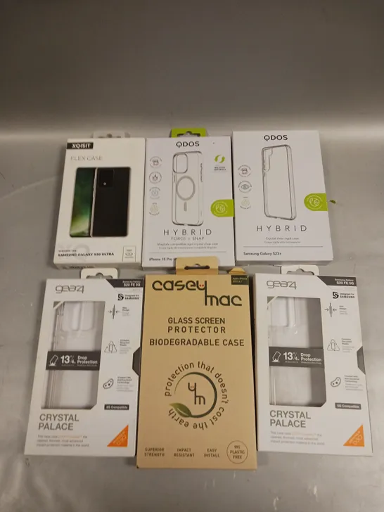 PALLET OF LARGE QUANTITY OF ASSORTED BOXED SMARTPHONE PROTECTIVE CASES FOR VARIOUS MODELS TO INCLUDE IPHONE 15 PRO MAX, SAMSUNG GALAXY S23+, GALAXY S20 ULTRA ETC - COLLECTION ONLY 