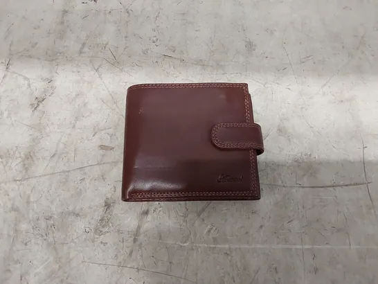 BOXED ASHWOOD LEATHER WALLET IN TAN // FAULTY (1 BOX)