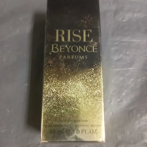 BOXED AND SEALED RISE, BEYONCE PARFUMS EAU DE PARFUM 30ML