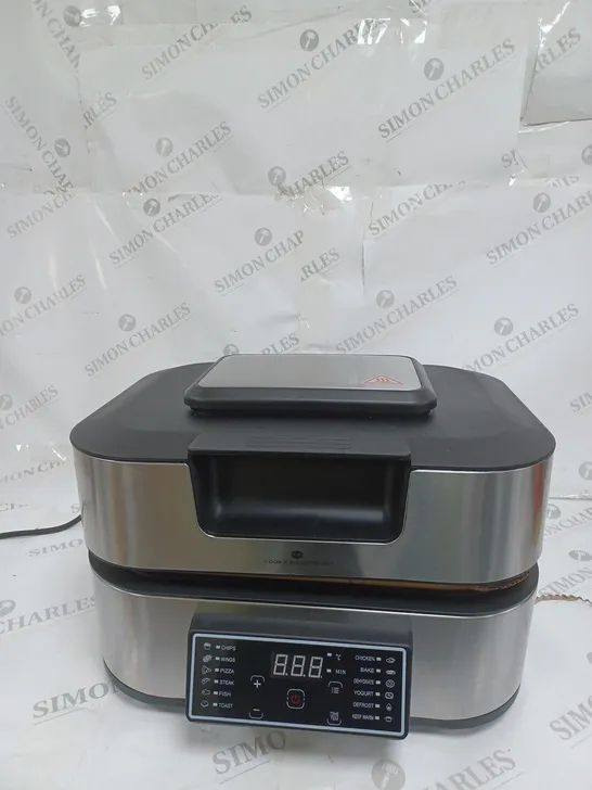 BOXED COOK'S ESSENTIALS GRILL & AIRFRYER 5.5L