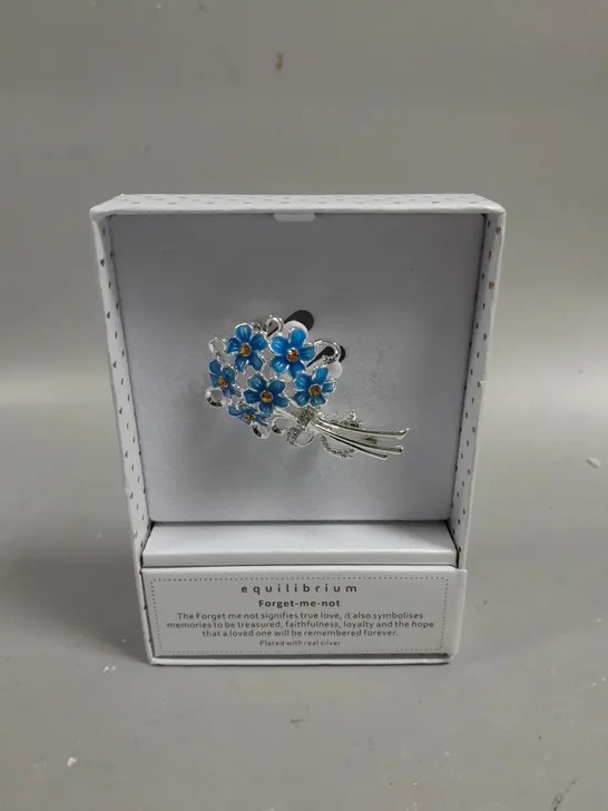 EQUILIBRIUM FORGET-ME-NOT BROOCH 