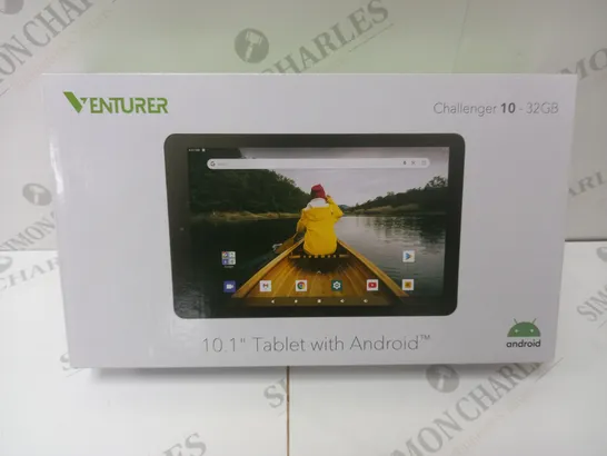 BRAND NEW BOXED VENTURER CHALLENGER 10, 10.1" ANDROID TABLET 