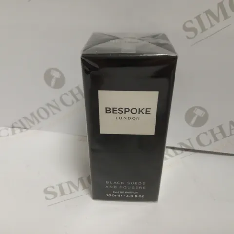 SEALED BESPOKE LONDON BLACK SUEDE AND FOUGERE EAU DE PARFUM - 100ML