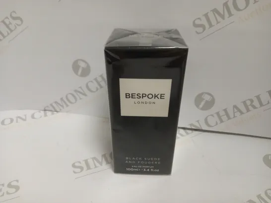 SEALED BESPOKE LONDON BLACK SUEDE AND FOUGERE EAU DE PARFUM - 100ML