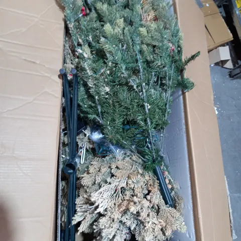 AC SUGAR SPRUCE TREE DUSTED 7FT - COLLECTION ONLY