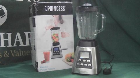 PRINCESS 212071 BLENDER, STAINLESS STEEL, 1000 W, SILVER AND BLACK