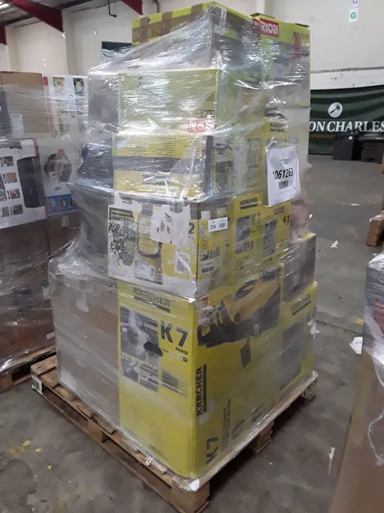 PALLET OF APPROXIMATELY 28 UNPROCESSED RAW RETURN HOUSEHOLD AND ELECTRICAL GOODS TO INCLUDE;