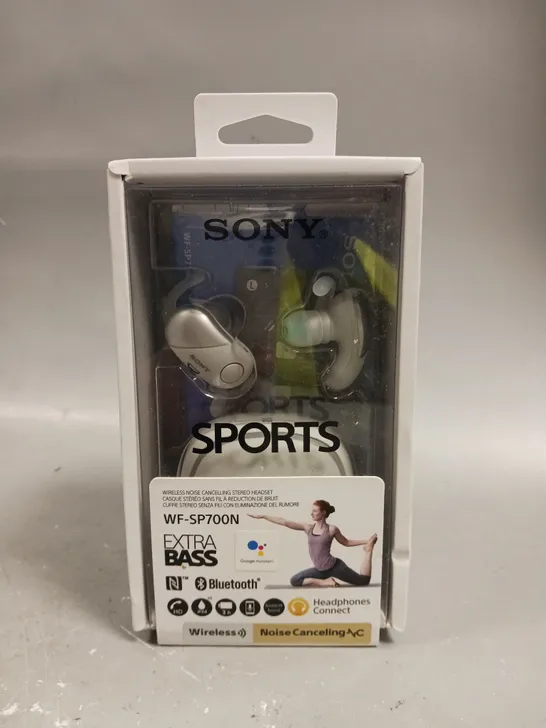 BOXED SONY WF-SP700N SPORTS WIRELESS EARPHONES 